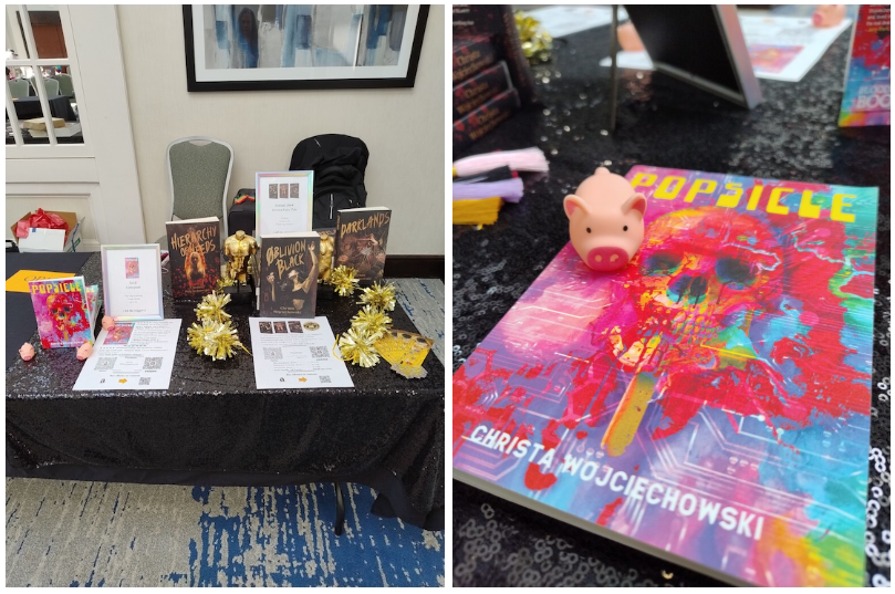 Should authors attend live events? Behind the Table: Tips from my first author convention