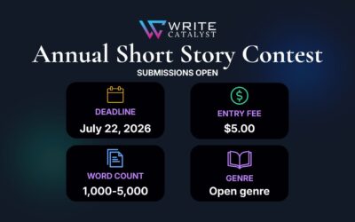 The Write Catalyst Short Story Contest 2026 is Open — Enter by July 22